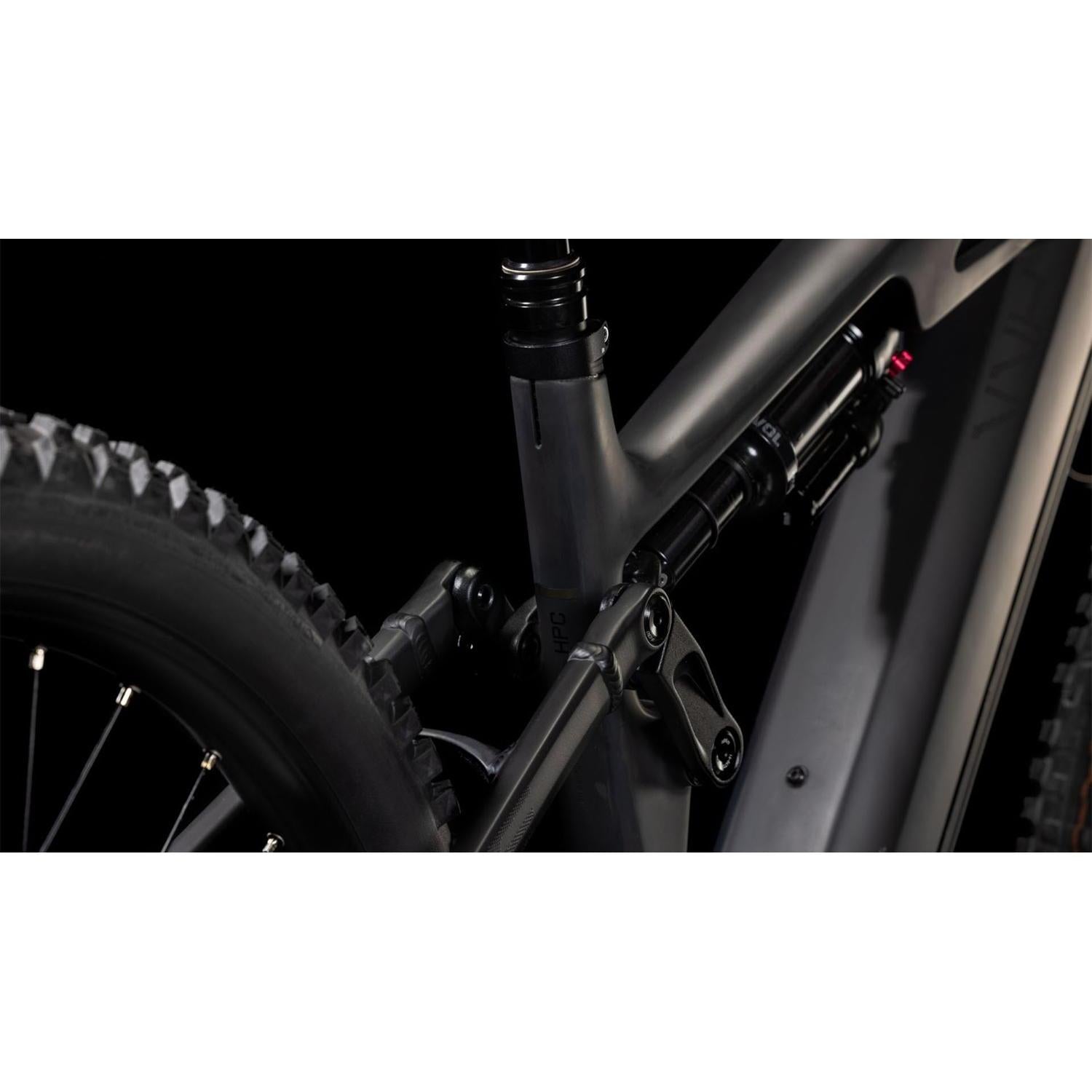 Cube Stereo Hybrid ONE77 HPC SLX 800 Electric Enduro Bike Blackline