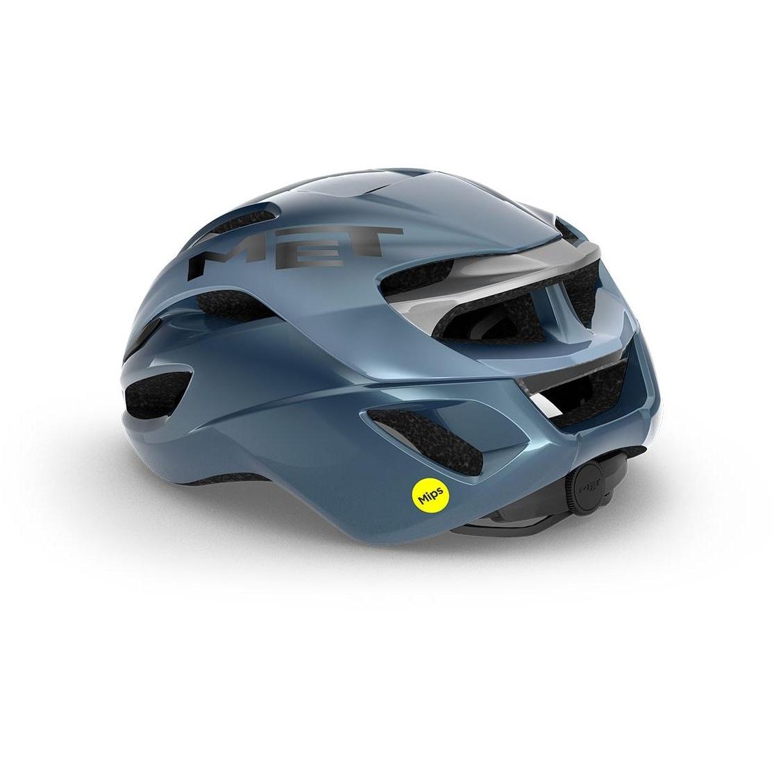Met Rivale II MIPS Road Helmet Navy Silver