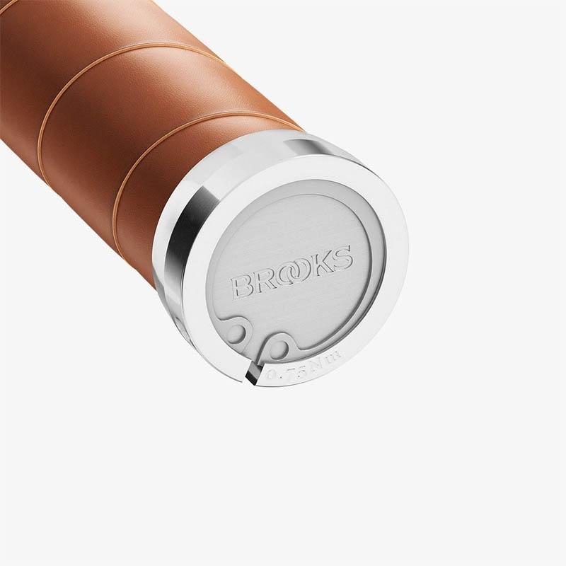 BROOKS ブルックスSlender Leather Grips ハニー Brooks Slender Leather Grips 130mm Honey – 99 Bikes