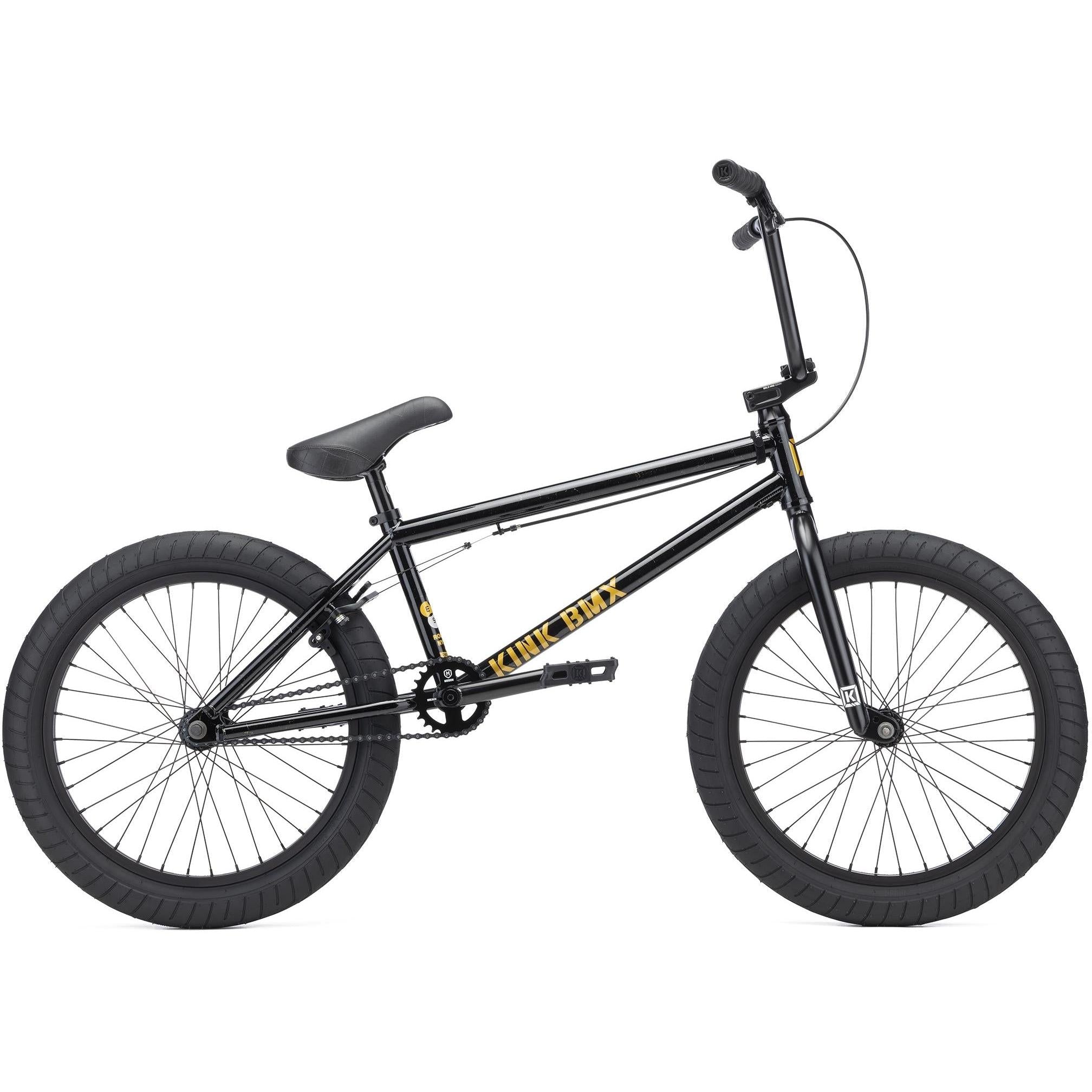 KINK BIKES BMXバイク 20インチ Kink Gap XL 20'' BMX Bike Black Gold – 99 Bikes
