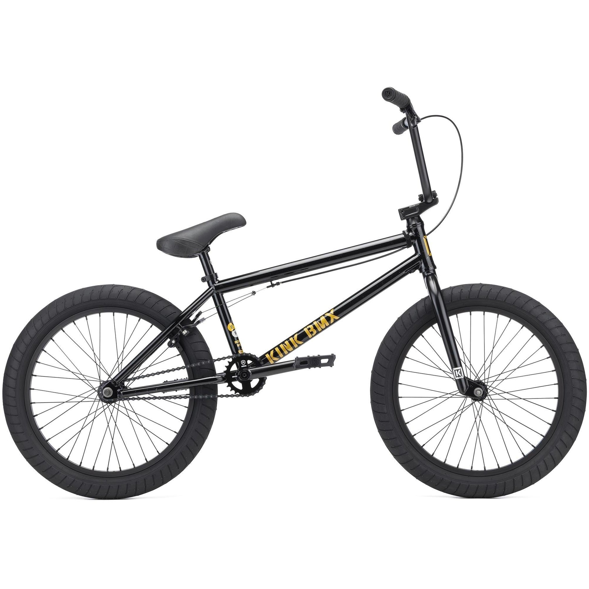 Kink Gap 20'' BMX Bike Black Gold