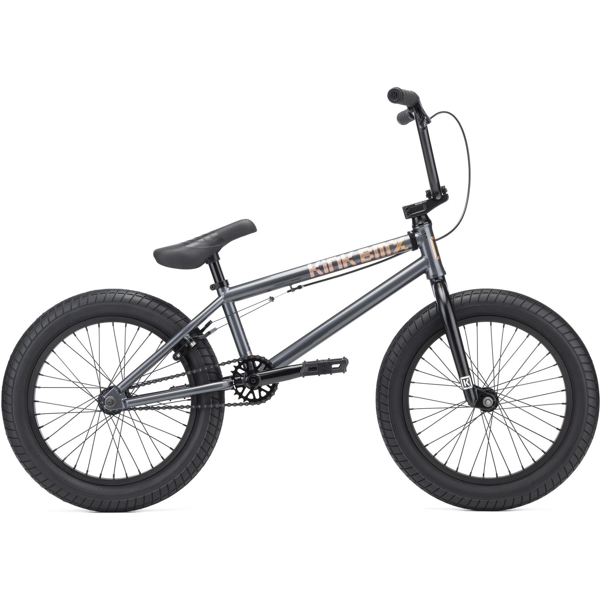 Kink Kicker 18'' BMX Bike Gunmetal Gray – 99 Bikes