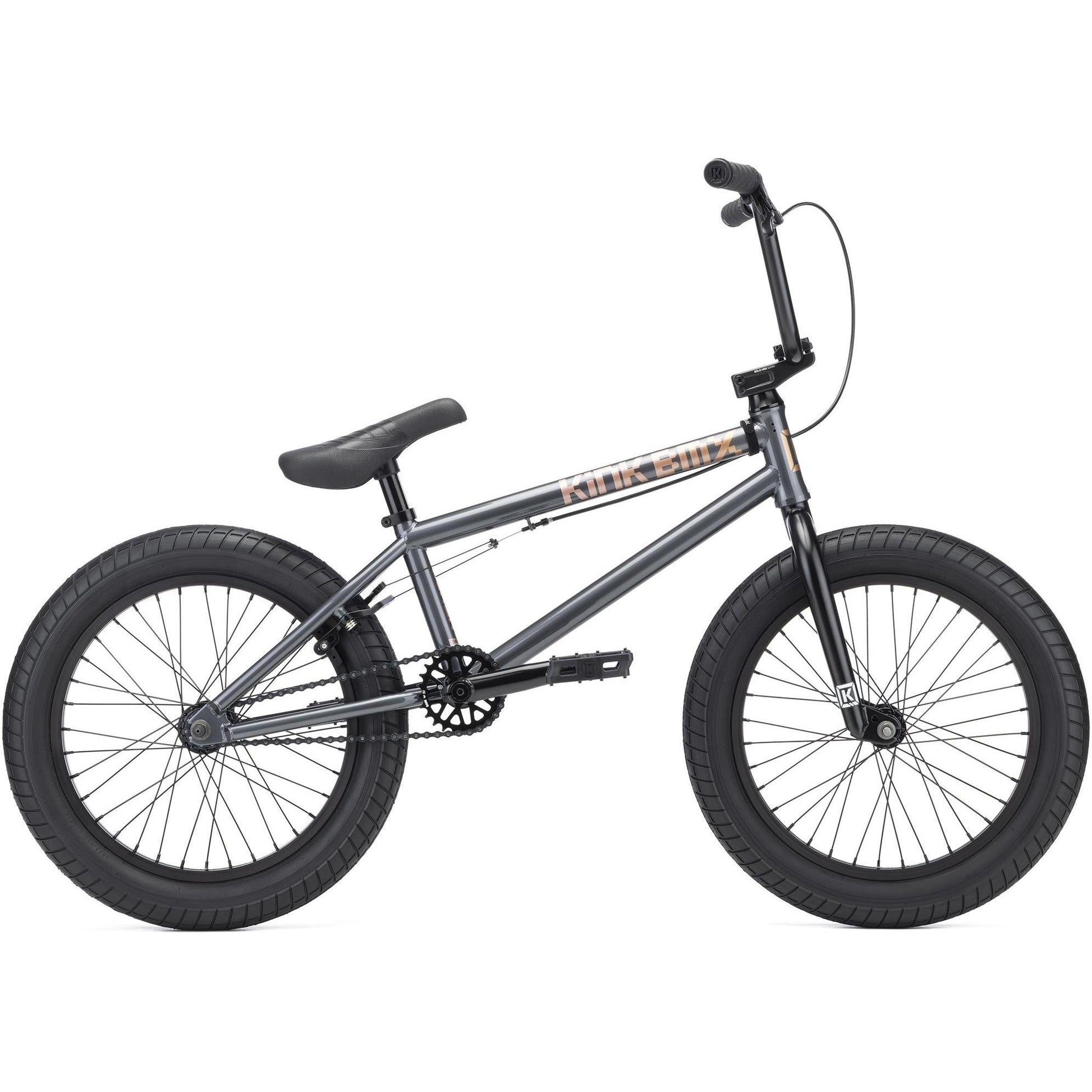 Kink Kicker 18'' BMX Bike Gunmetal Gray