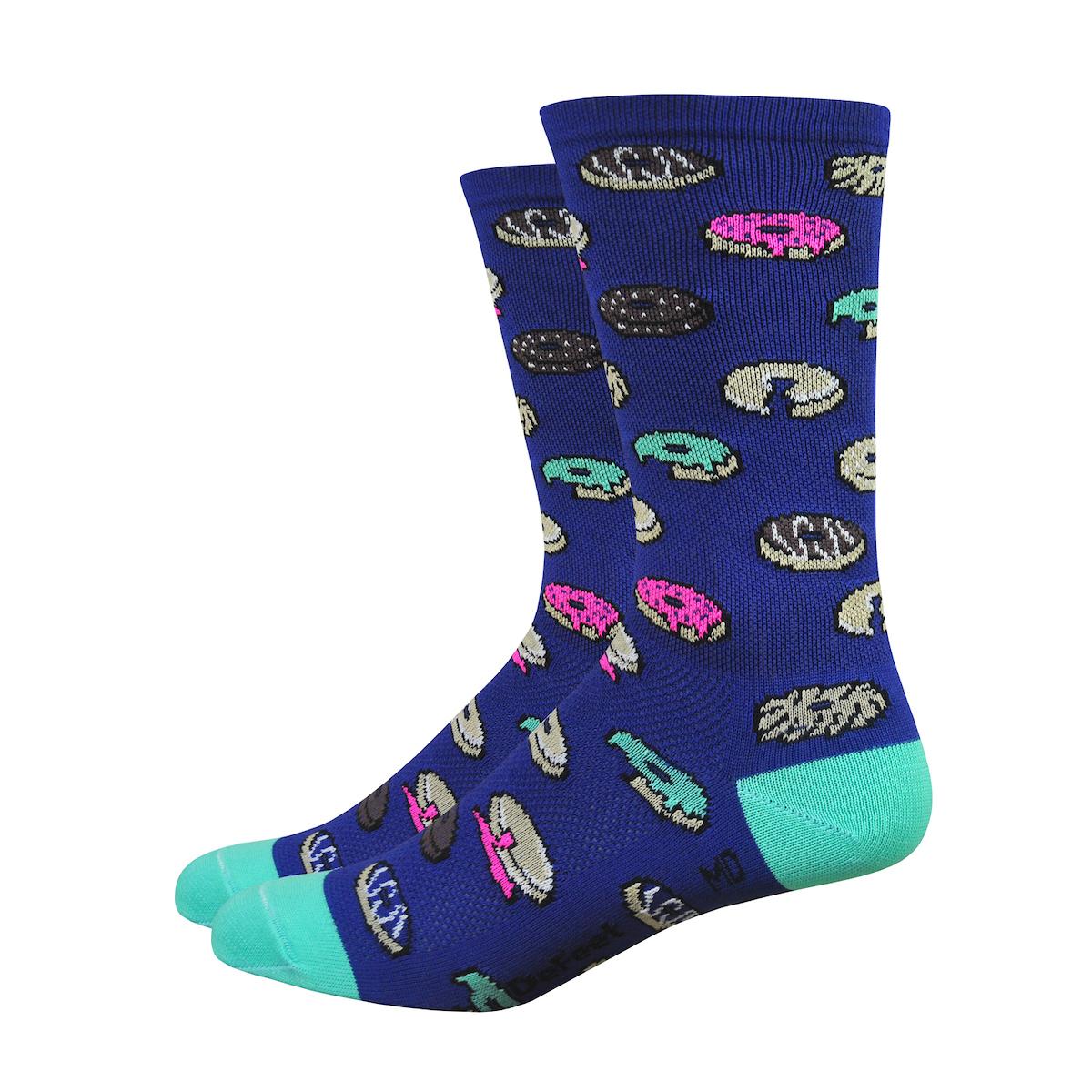 DeFeet Aireator Socks 6'' Donut Navy