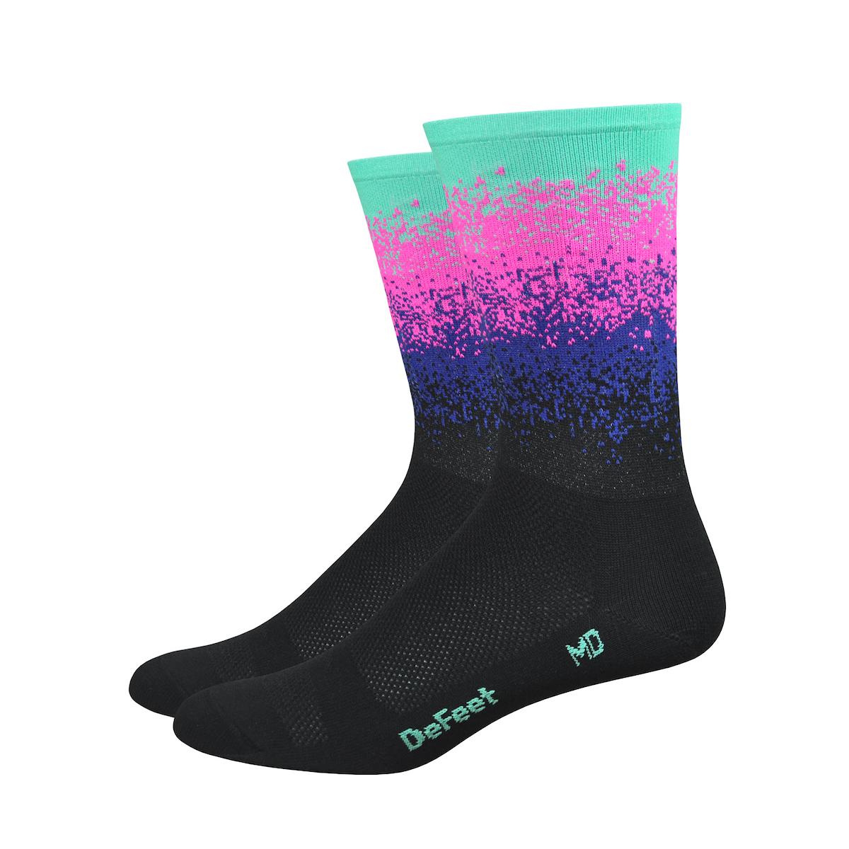 DeFeet Barnstormer Socks 6'' Ombre Black