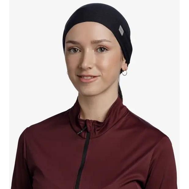 Buff Underhelmet Headband UPF 50 Solid Black