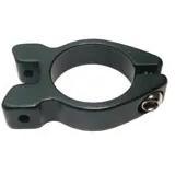 BPW Seat Clamp 34.9mm w/ Nodes (5mm) for Rear Carrier - Black