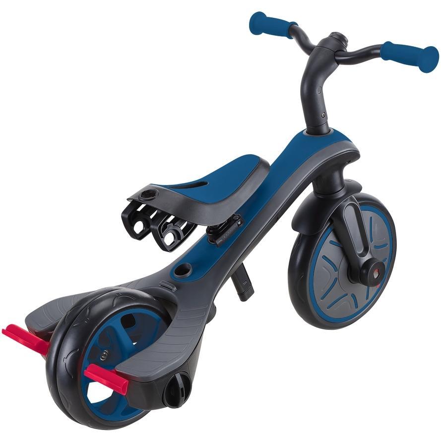 Globber Explorer 4in1 Kids Trike w/ Folding Canopy Royal Blue