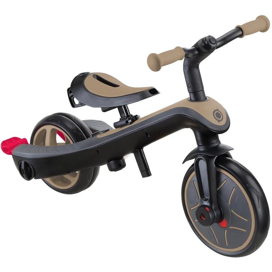 Globber Explorer 4in1 Kids Trike w/ Folding Canopy Sand