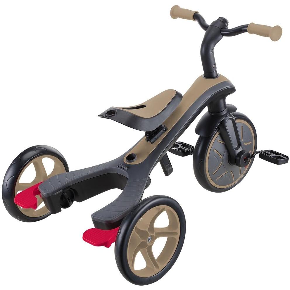 Globber Explorer 4in1 Kids Trike w/ Folding Canopy Sand