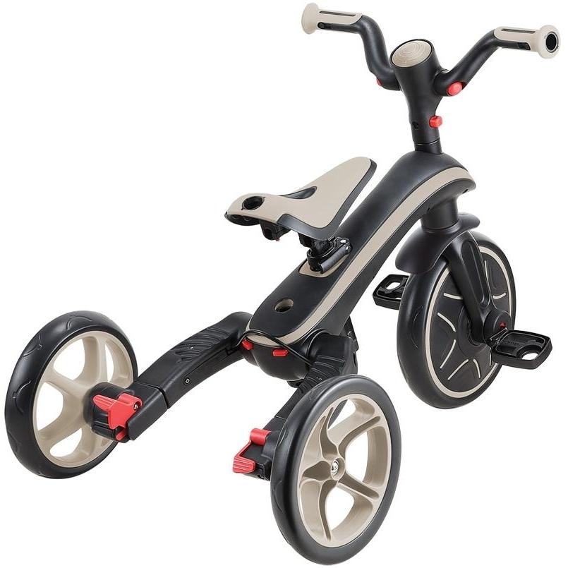 Globber Explorer Foldable 4in1 Kids Trike Taupe
