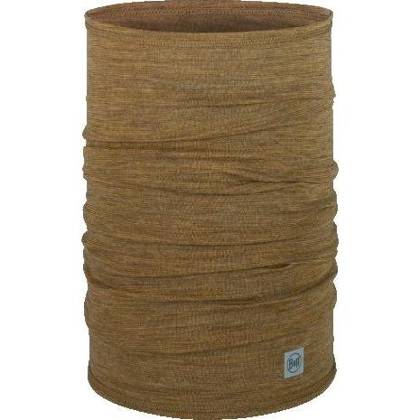 Buff Merino Lightweight Bike Multifunction Neck Warmer - Coyote Multistripes UNI