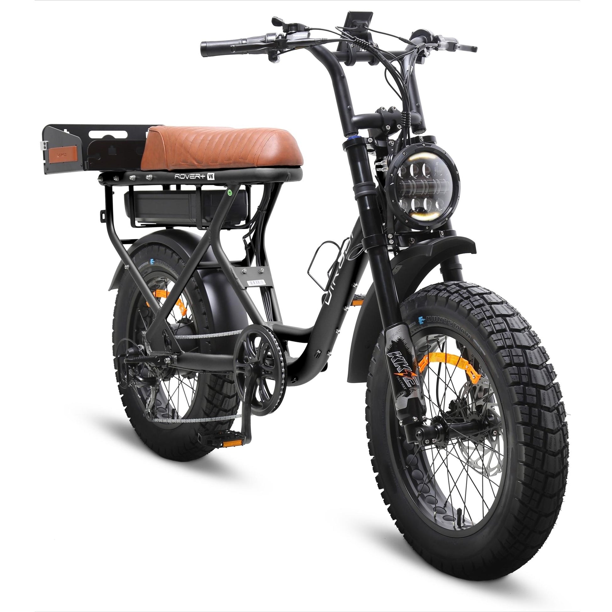 Dirodi Rover Plus Gen 6 ST 250W Electric Fat Bike Matte Black