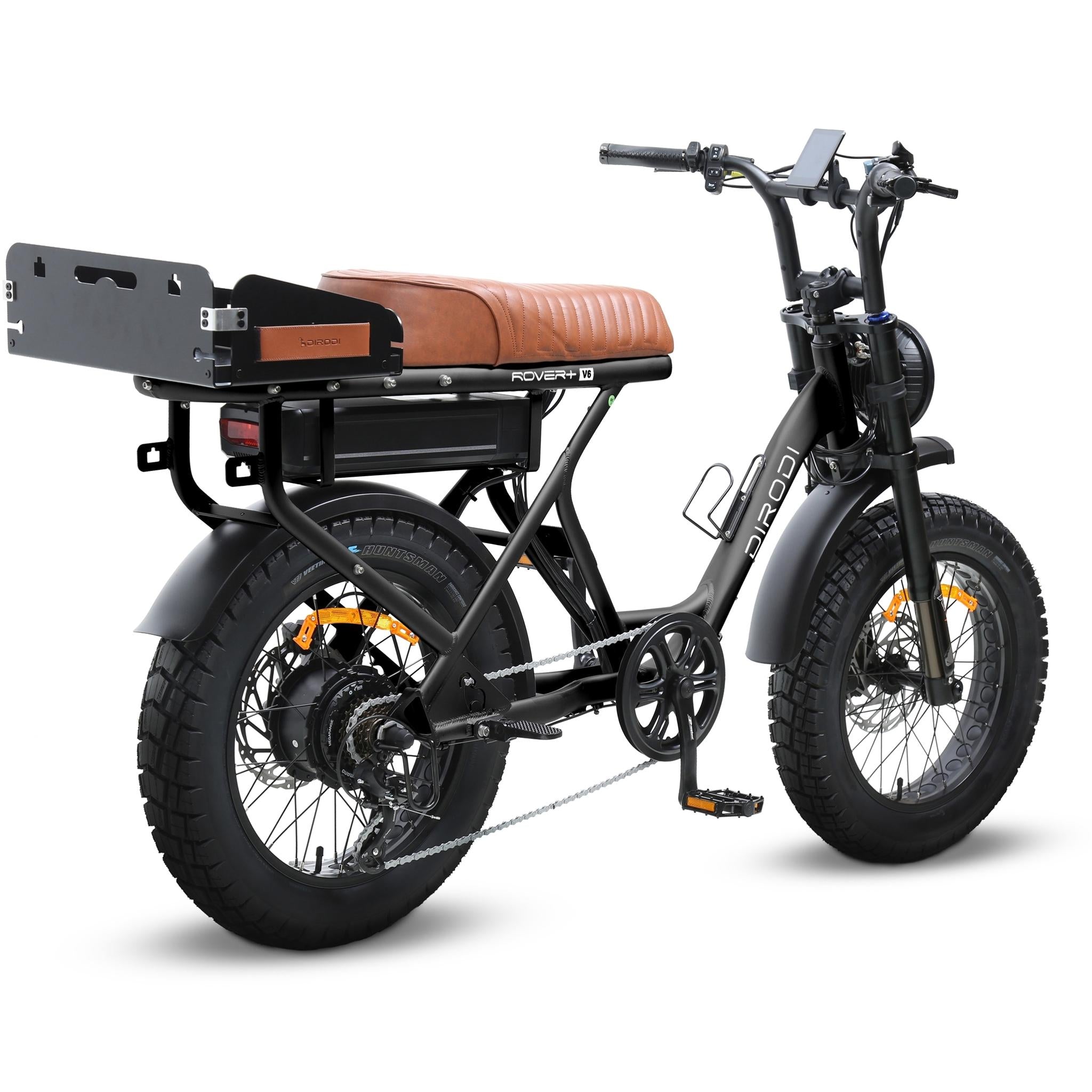 Dirodi Rover Plus Gen 6 ST 250W Electric Fat Bike Matte Black