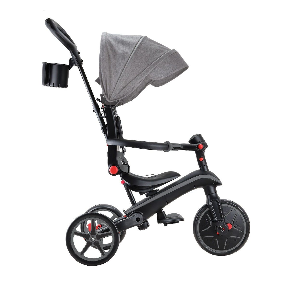 Globber Explorer Foldable 4in1 Kids Trike Grey