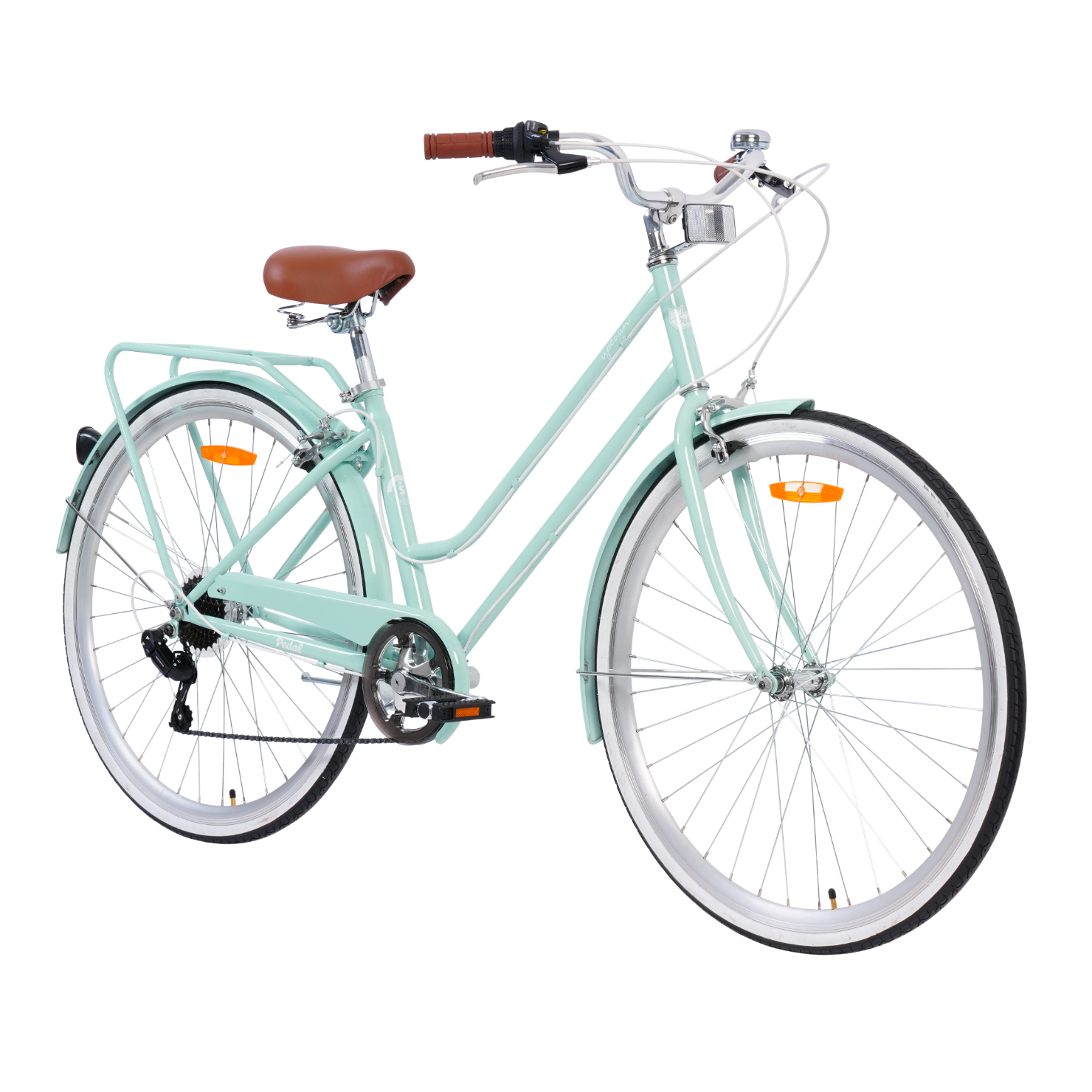 Pedal Uptown Classic Vintage Cruiser Bike Sage