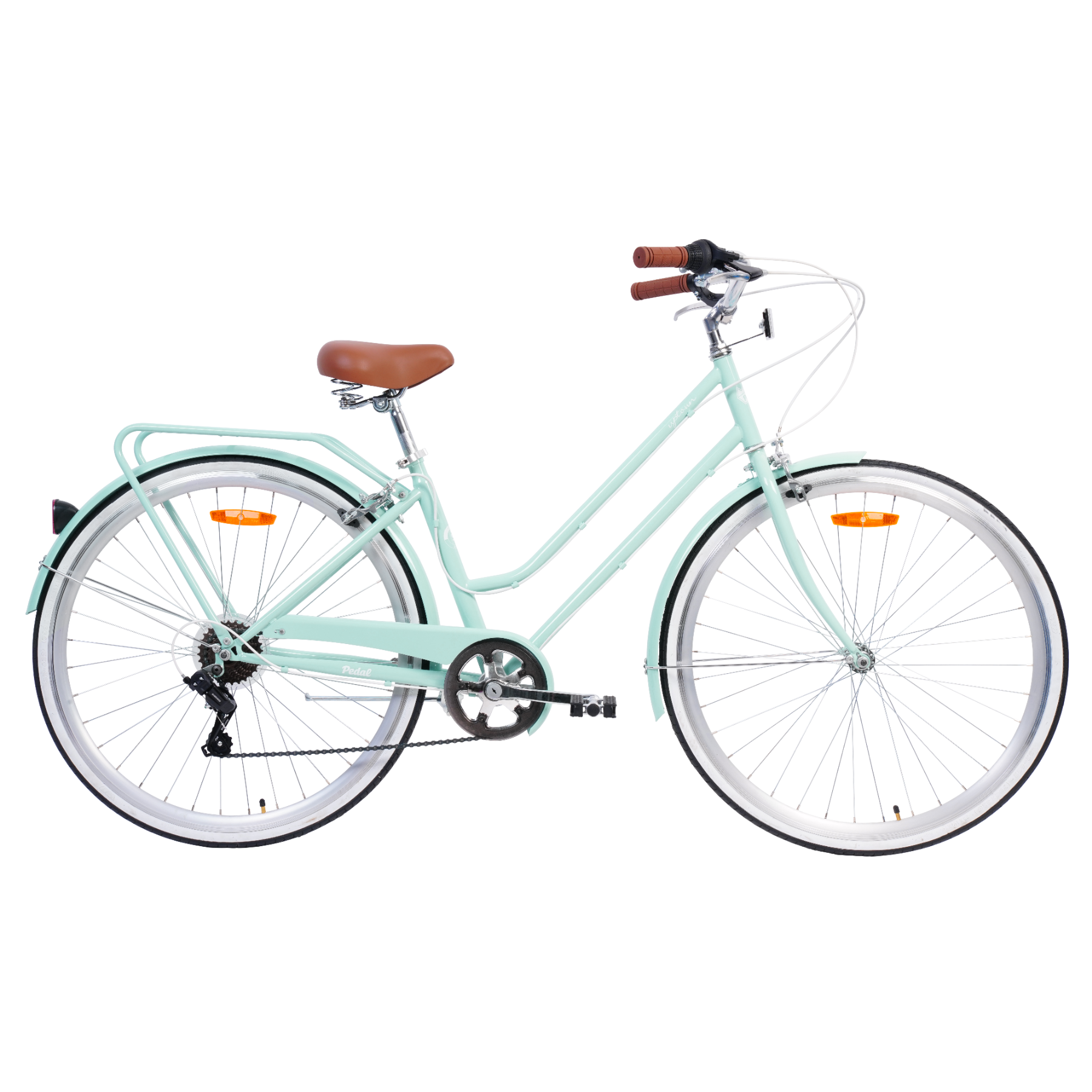 Pedal Uptown Classic Vintage Cruiser Bike Sage – 99 Bikes