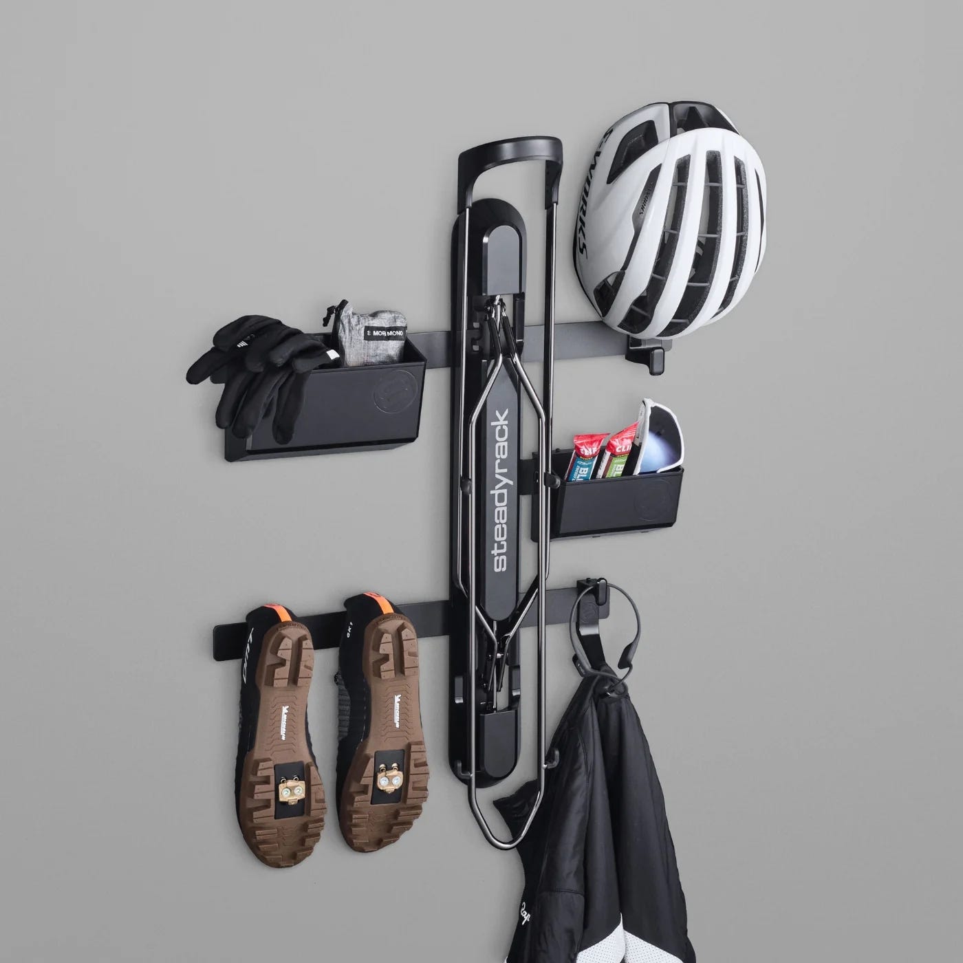 Steadyrack GearMate Bundle - Bike Gear Storage System