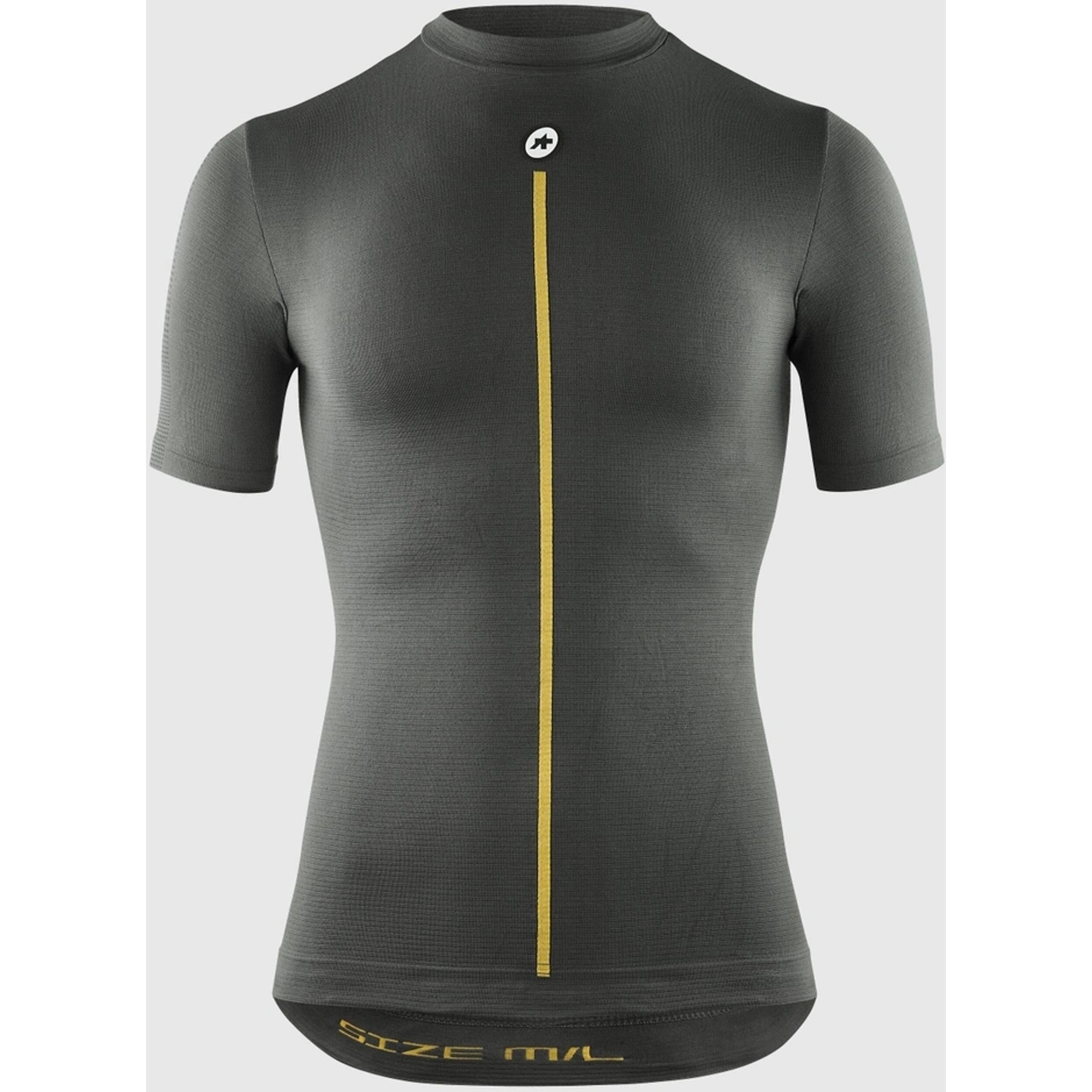 Assos Spring Fall SS Skin Layer P1 Base Layer Anthracite Grey