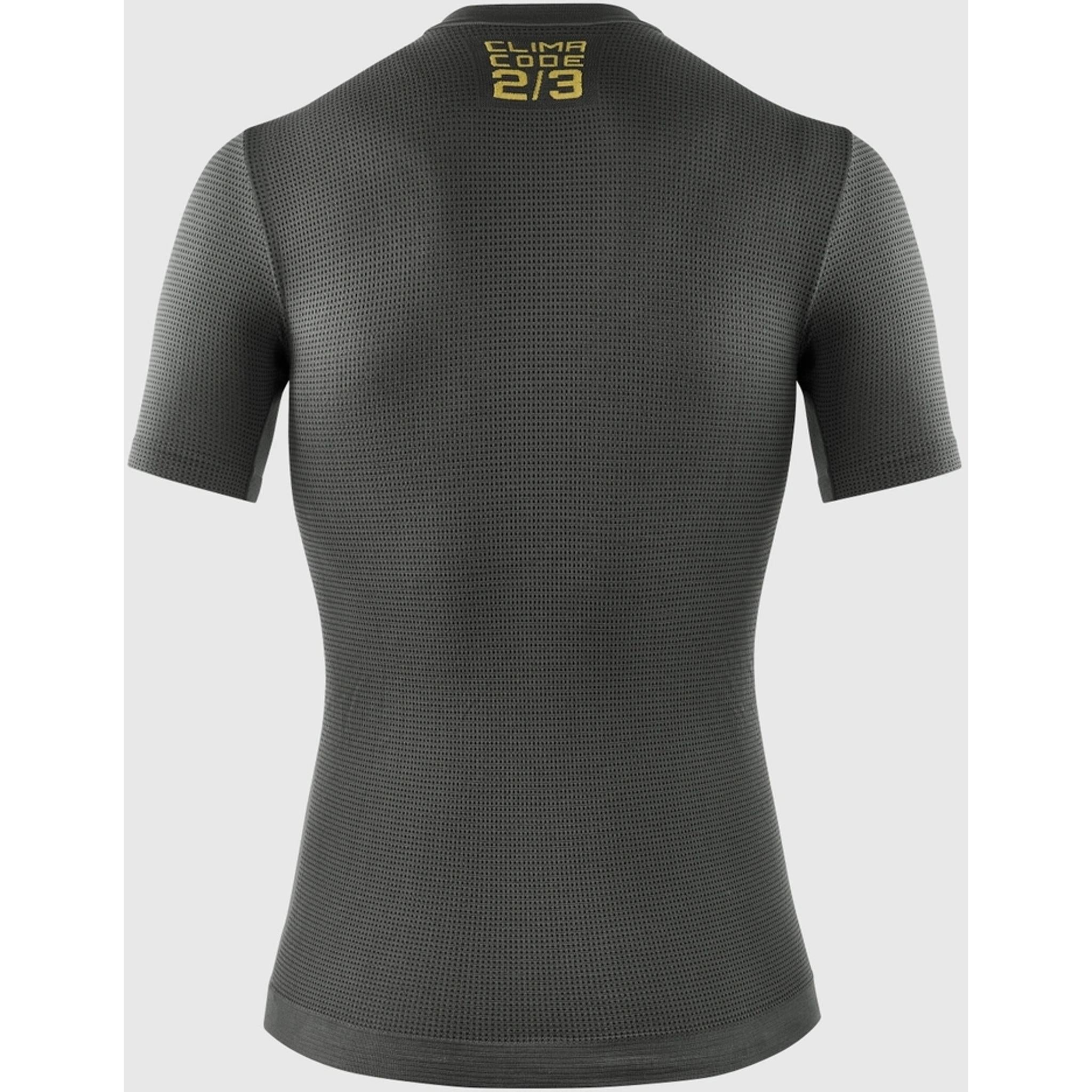Assos Spring Fall SS Skin Layer P1 Base Layer Anthracite Grey