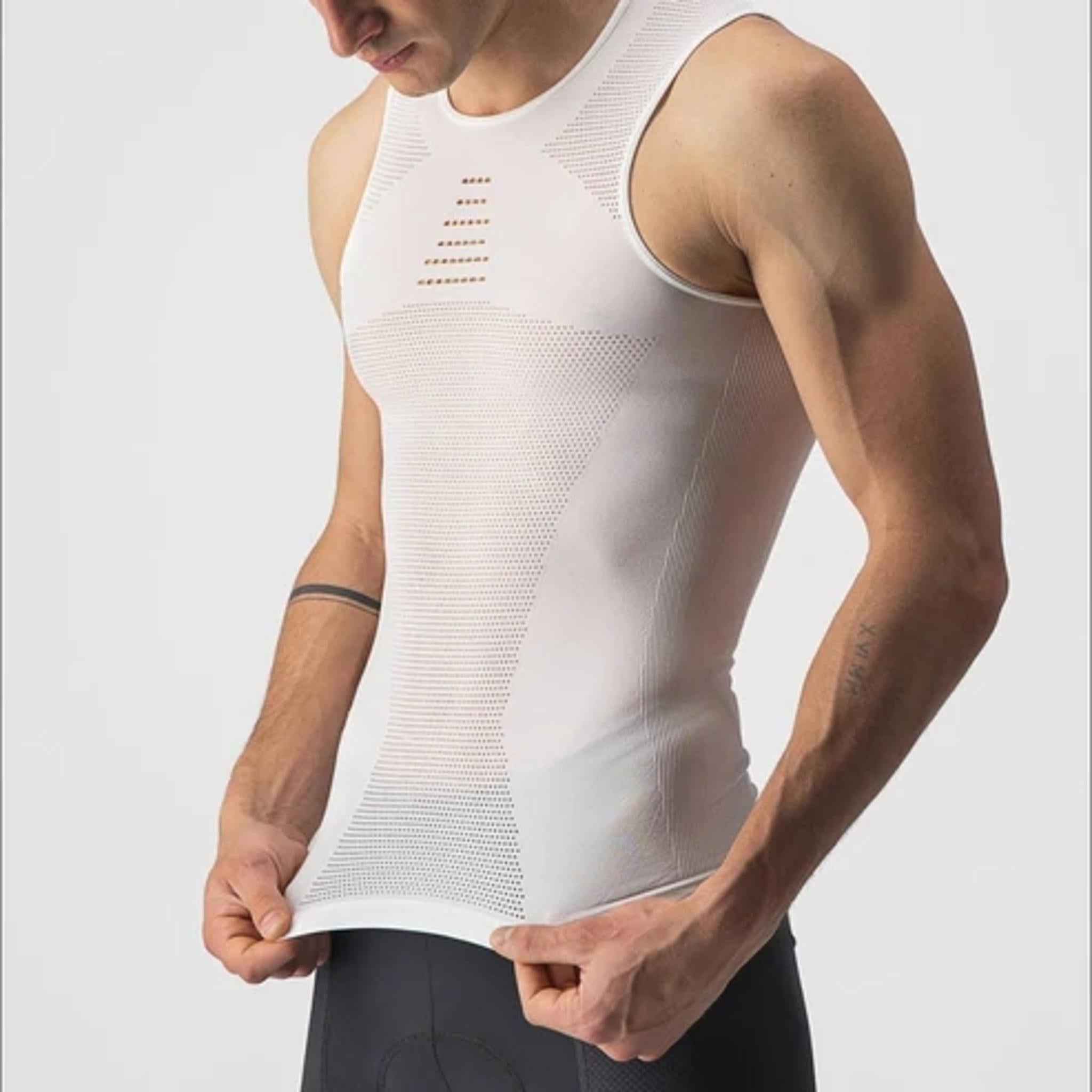 Castelli Core Seamless Base Layer White SM/MD
