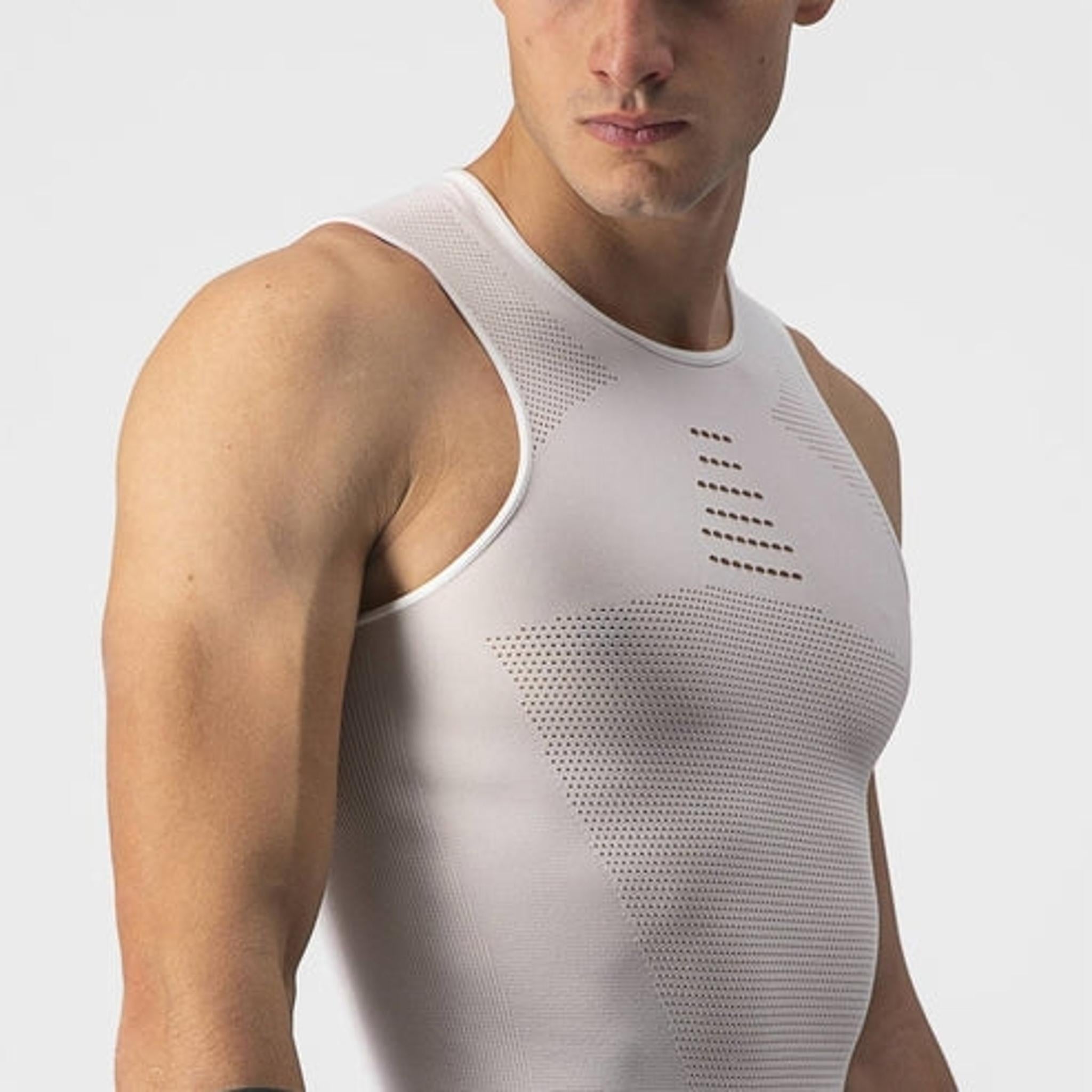Castelli Core Seamless Base Layer White SM/MD
