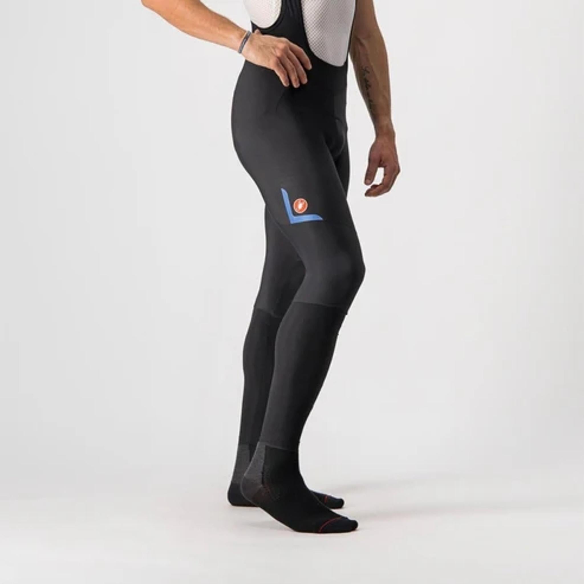 Castelli Velocissimo 5 Bibtights Black/Silver Reflex