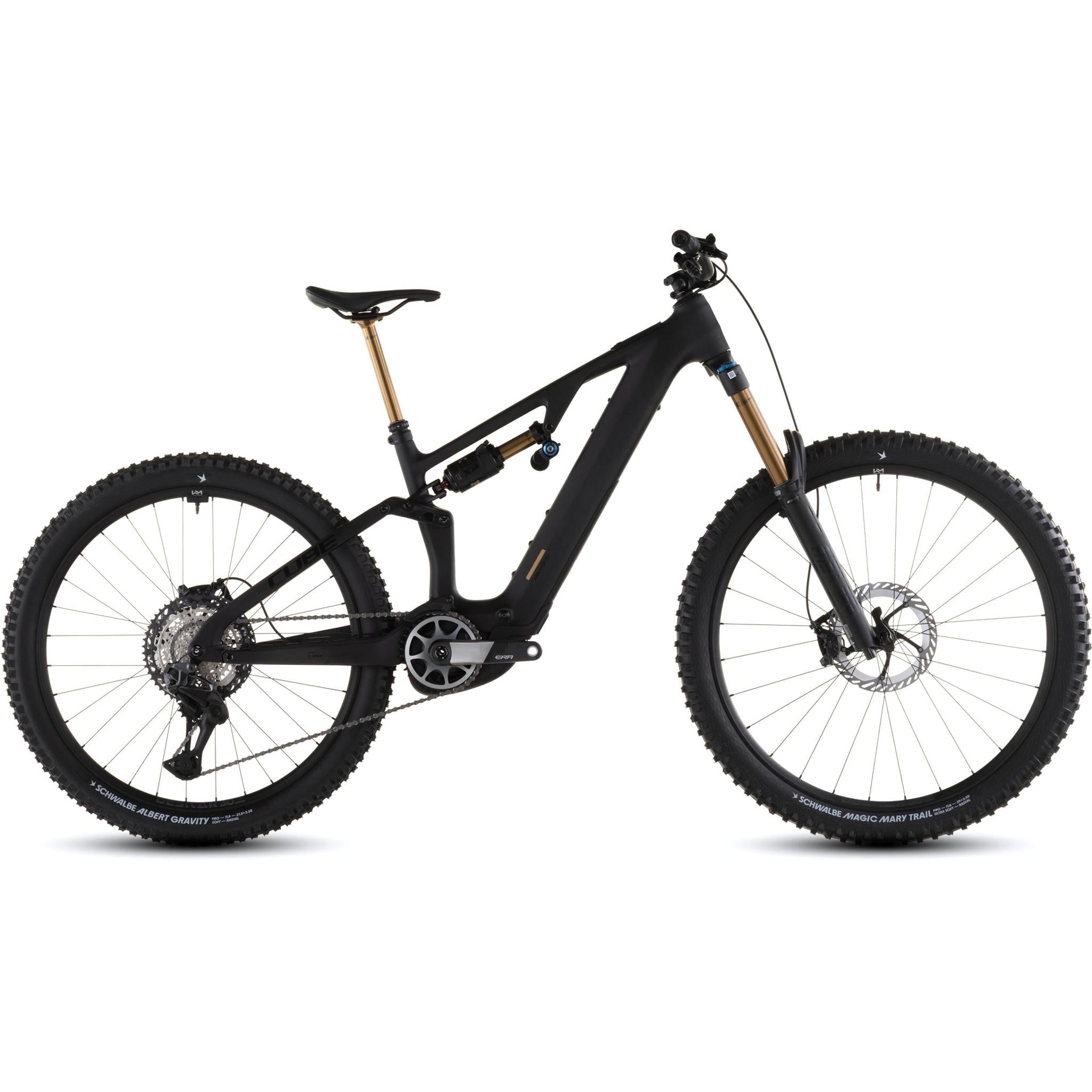 Cube AMS Hybrid ONE77 C:62 AT Electric Enduro Bike Carbonngold