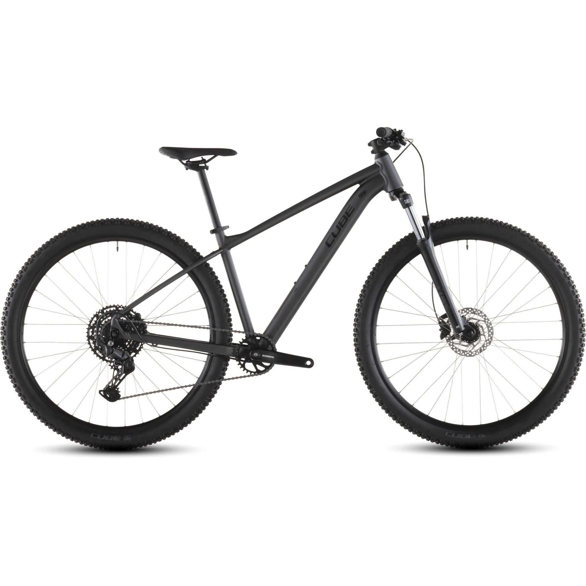 mountainbike cube Aim Pro Hardtail Mountain Bike Slateblack'n'Black – 99 Bikes Desinfektionstücher sind nur dann BuildBux: Yes Color:woom red