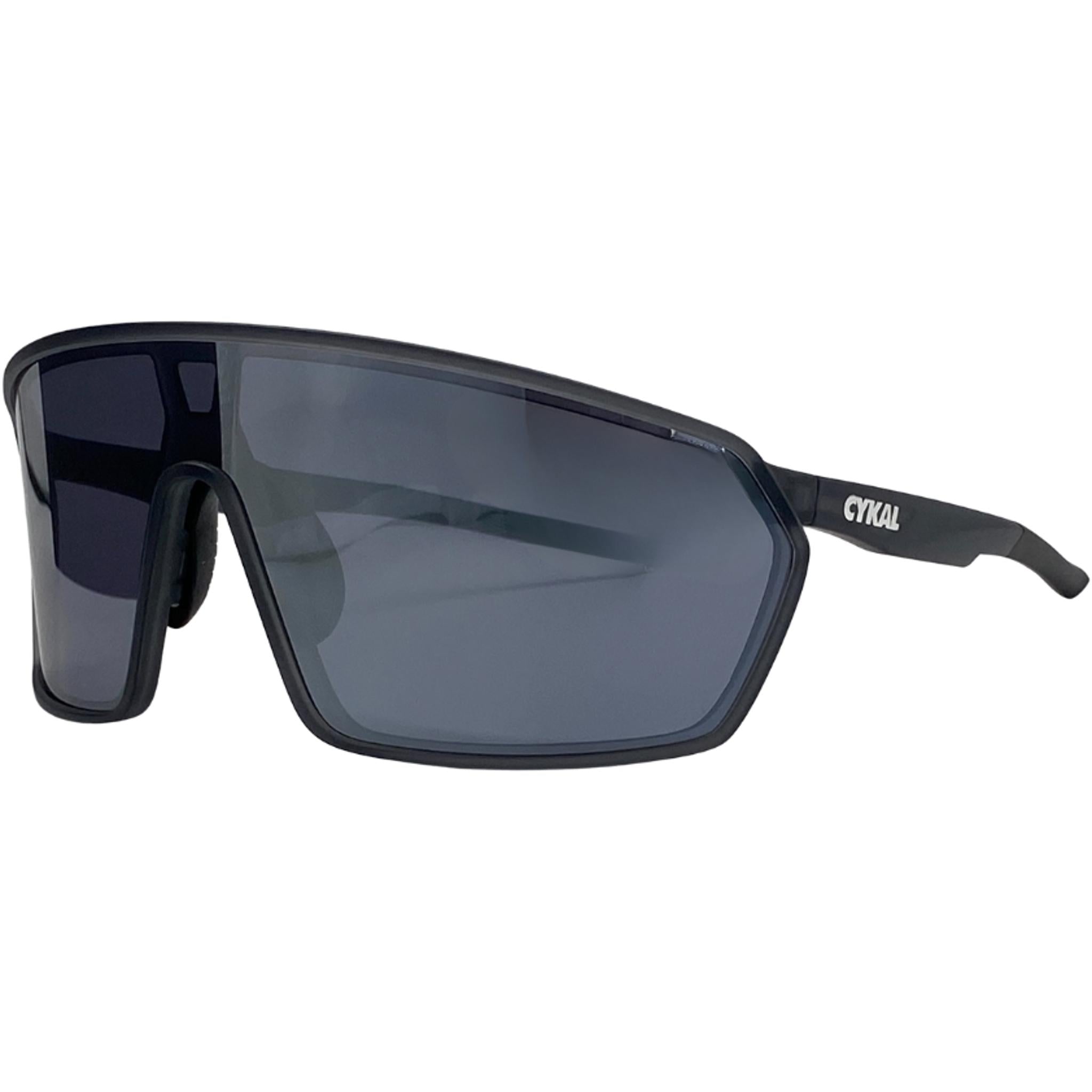 Cykal Handlebar Sunglasses Matte Black - Smoke Flash Photochromic Lens