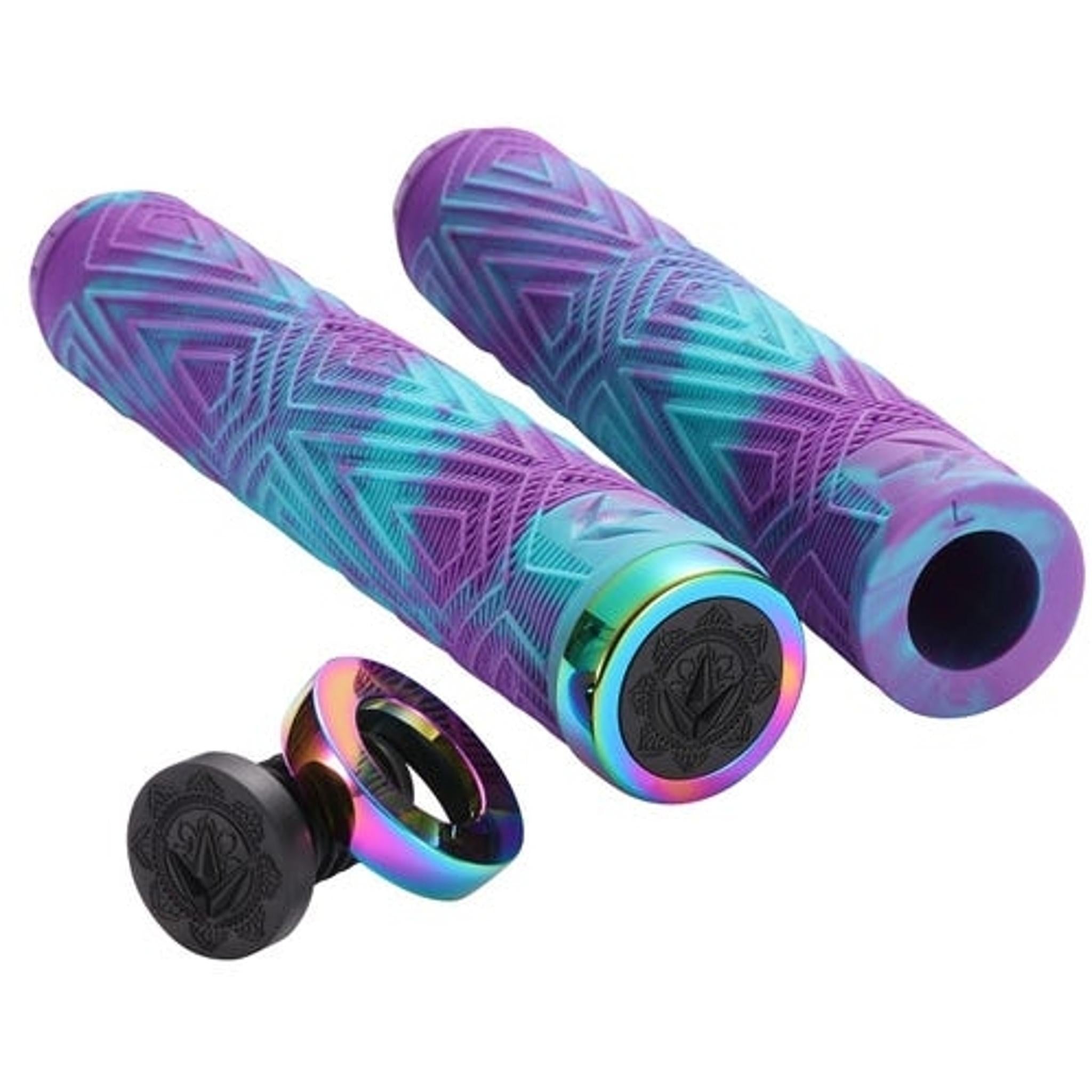 Envy Will Scott Signature Scooter Grips Purple/Teal