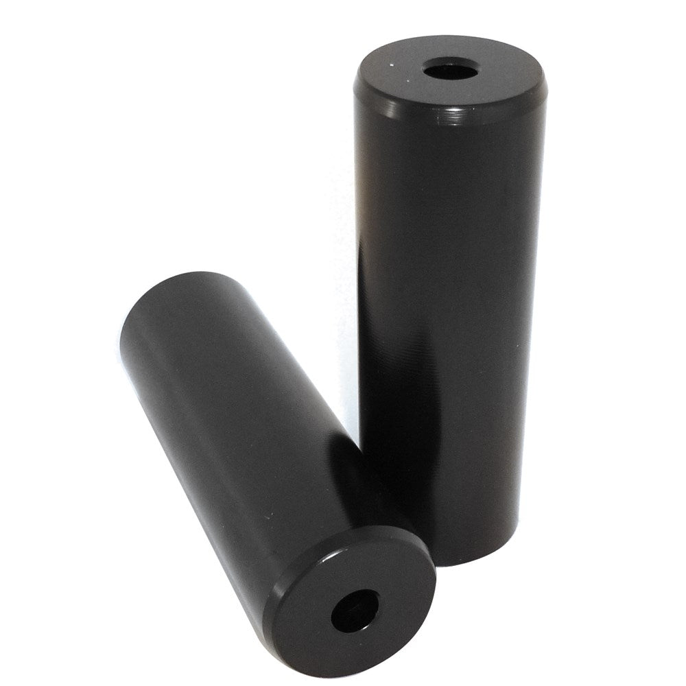 Bikecorp Stunt Peg Hollow 14mm Axle Black - Pair