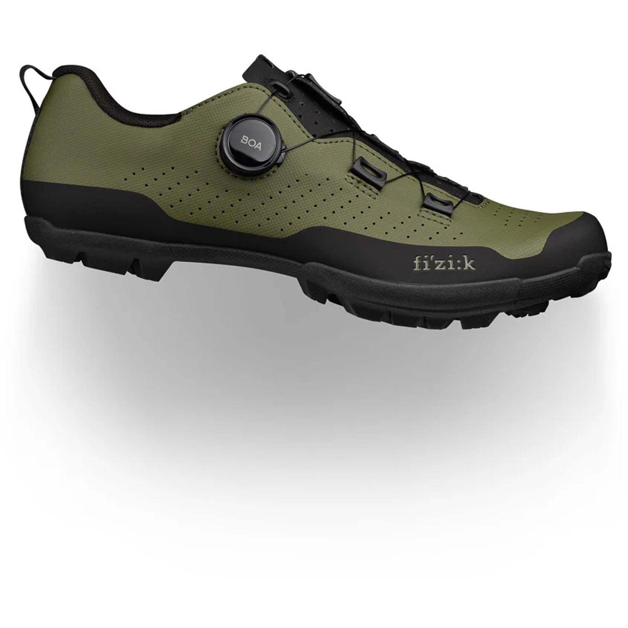 ウェア fizik TERRA ATLAS ARMY/BLACK EU42 Terra - Terra Atlas - Army - 42 - No Boundaries Sport