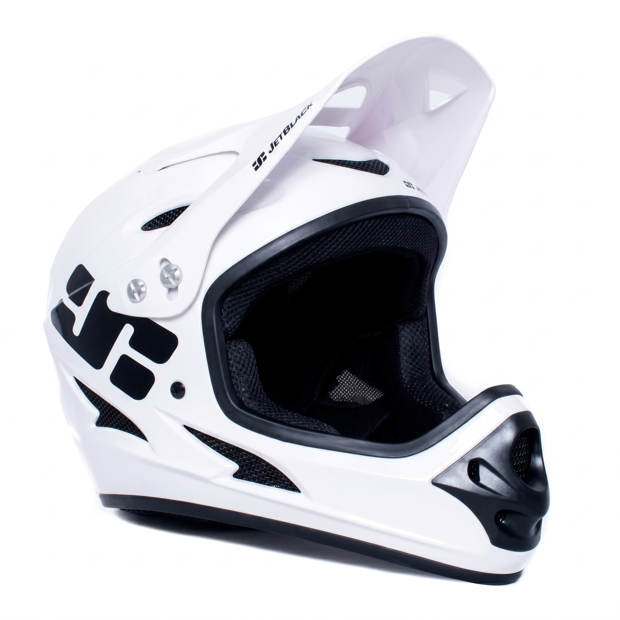 Jetblack Comp 2.0 Fullface Helmet White  99 Bikes