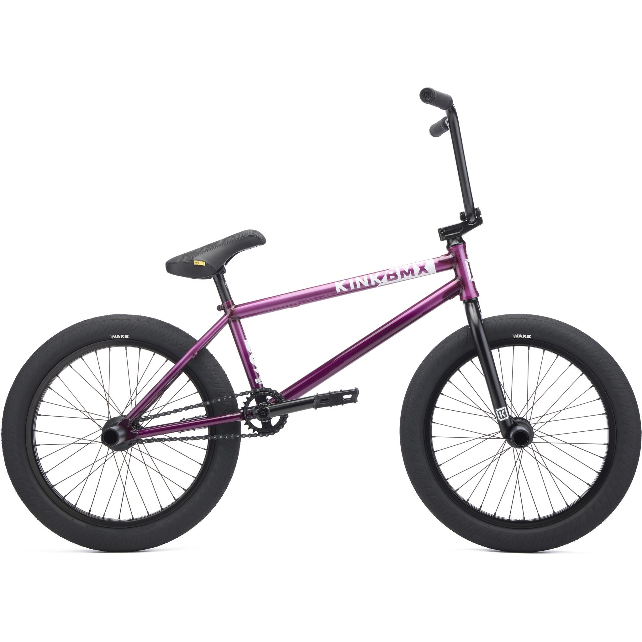 Kink Downside 20'' BMX Bike Deep Purple – 99 Bikes
