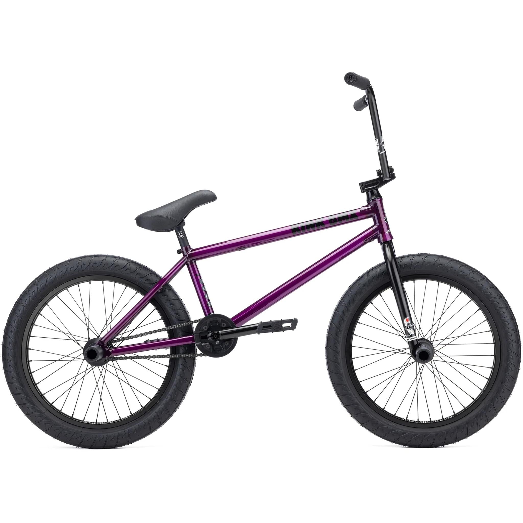 Kink Freestyle BMX Bike Translucent Purple 20inch – 99 Bikes