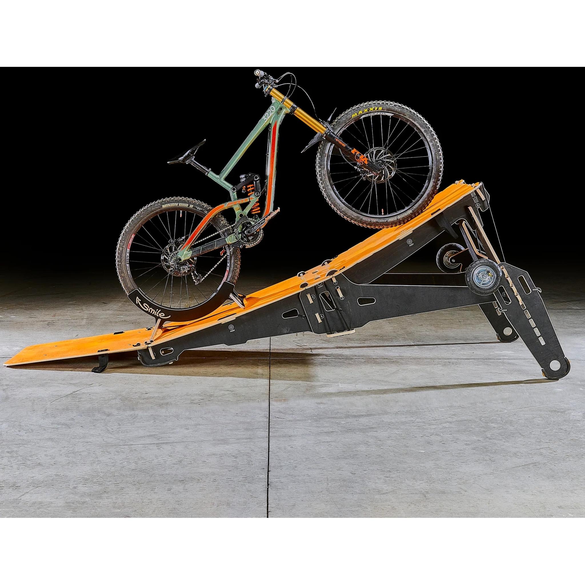 cube hopper fahrrad MTB Hopper AREA 51 Bike Jump Ramp Orange
