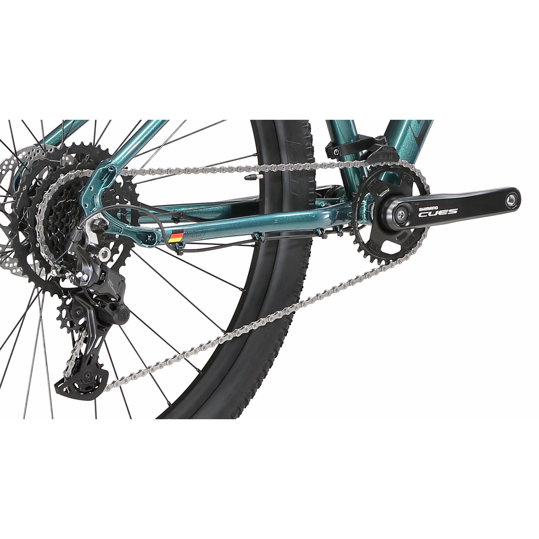 Silverback SE Series 9 29'' Hardtail Mountain Bike Metallic Emerald
