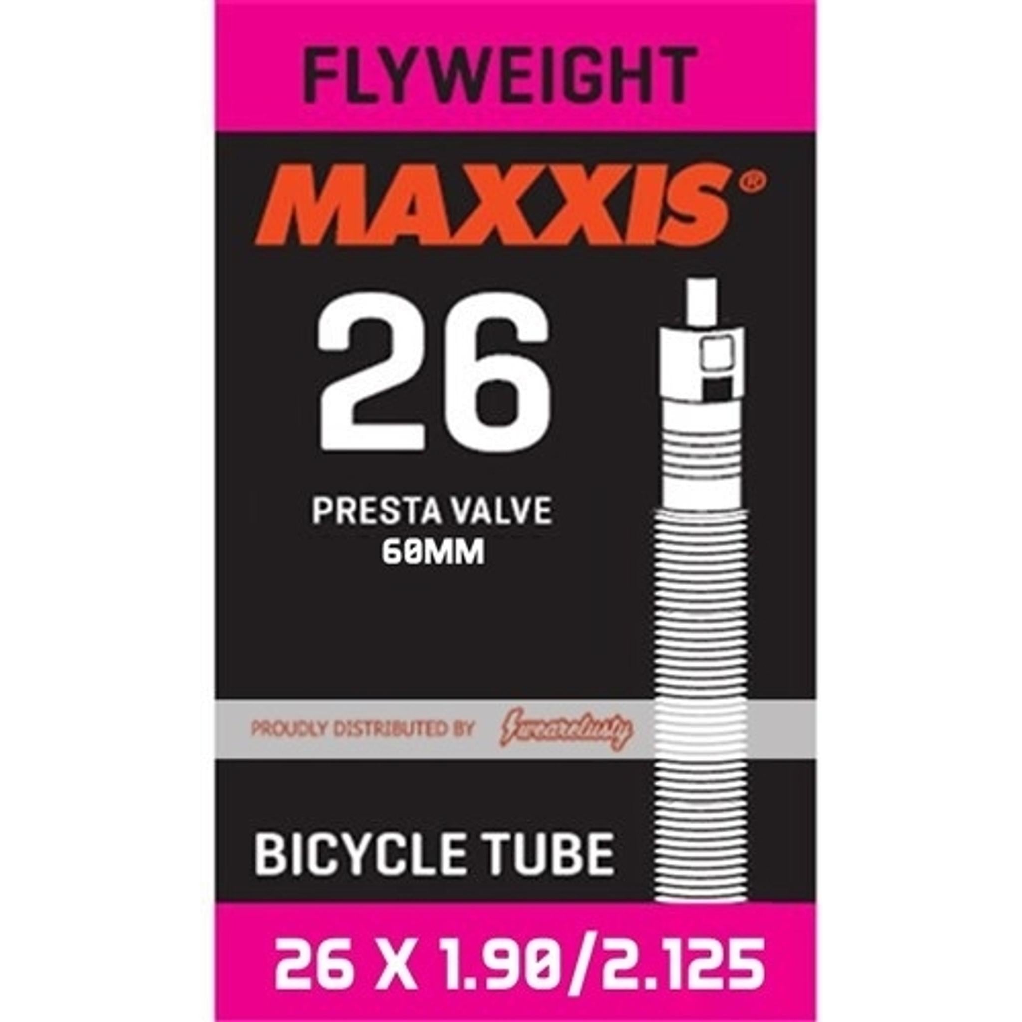 Maxxis Flyweight Presta Valve Tube 26 x 1.90/2.125'' 60mm