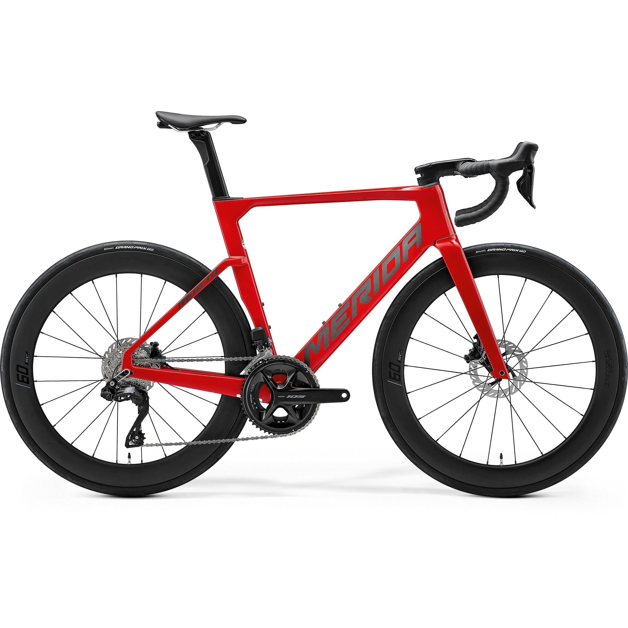 Merida Reacto 6000 Road Race Bike Dark Race Red/Gunmetal Grey – 99