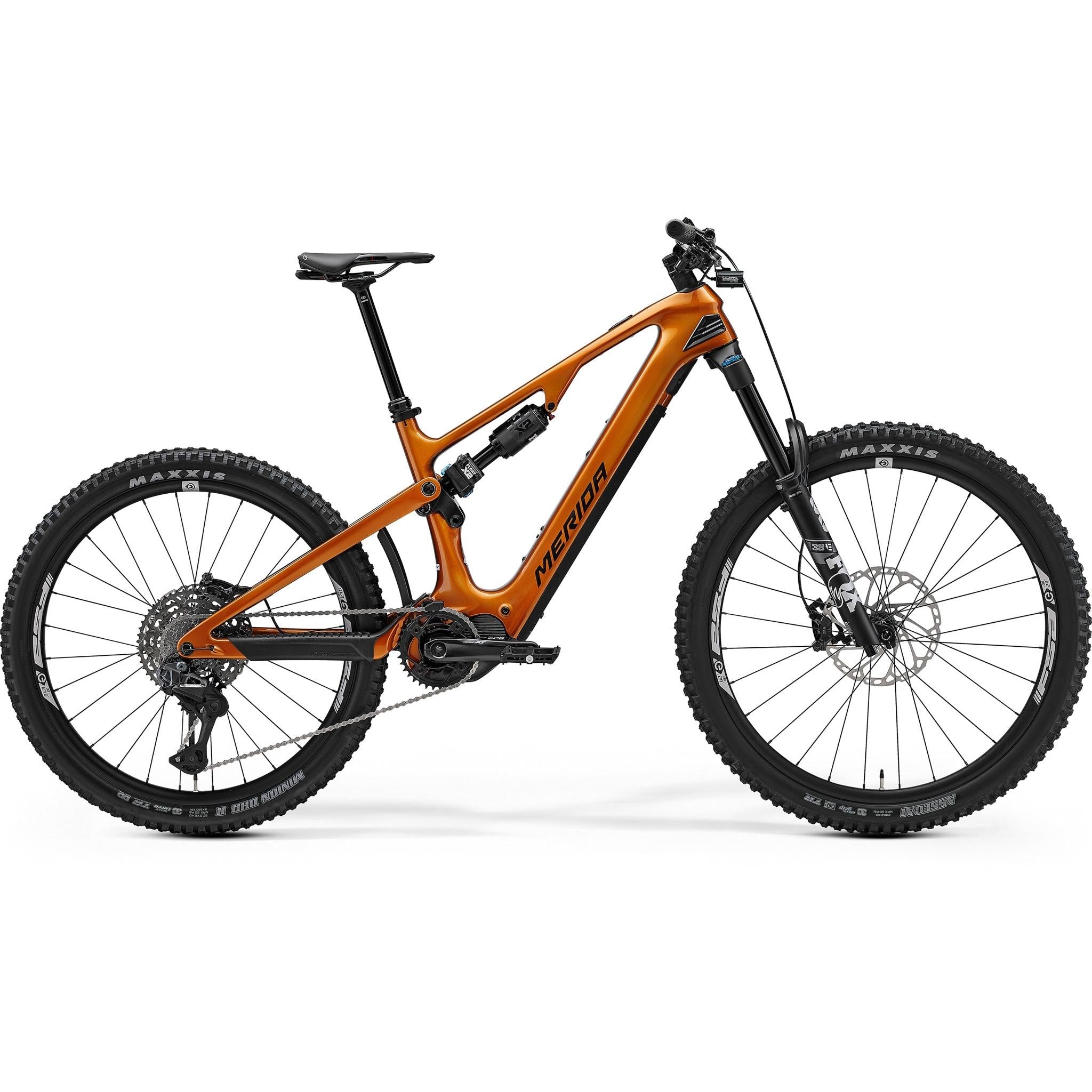 Merida eOne-Sixty 8000 Electric Enduro Bike Wild Honey/Black – 99