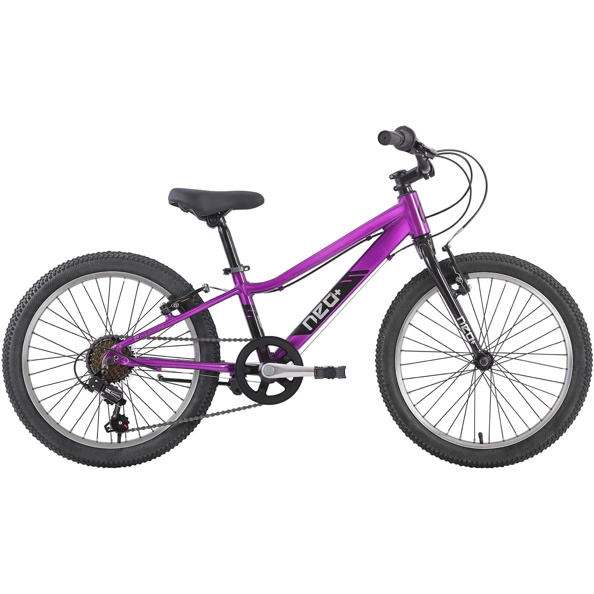 Neo+ 20'' Kids Bike 6-Speed Chrome Purple – 99 Bikes