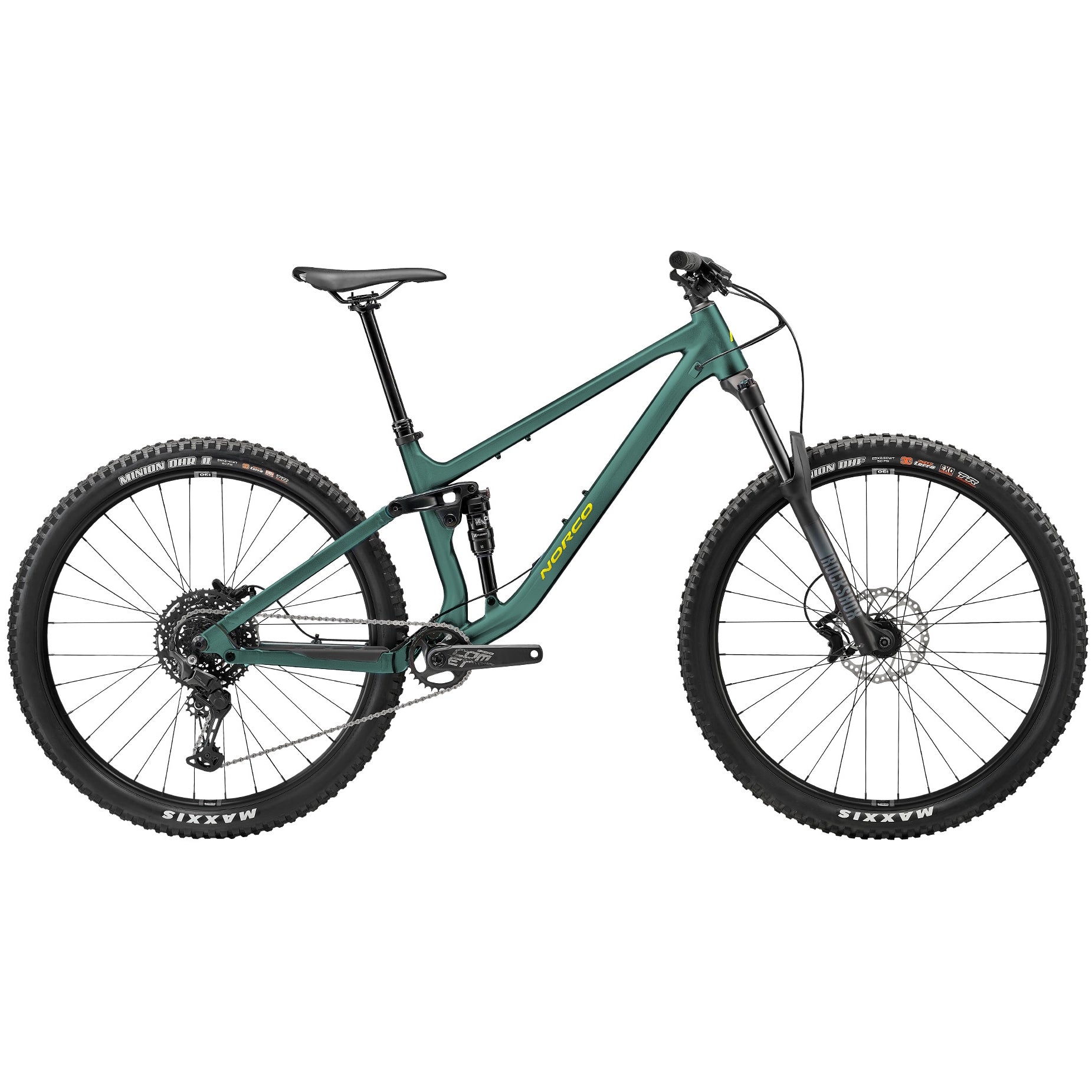 Norco Fluid FS A3 Trail Bike Green – 99 Bikes