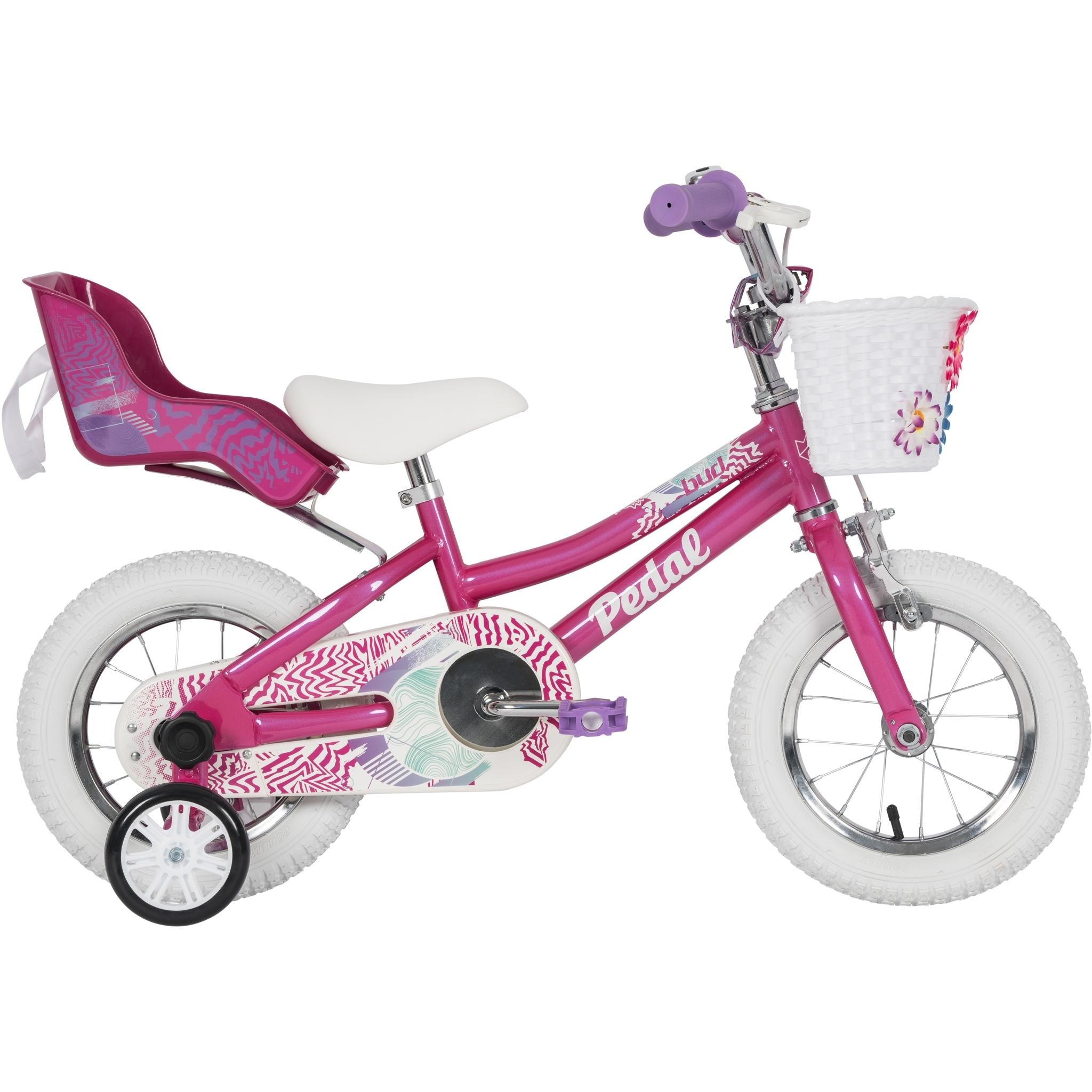 Pedal Bud 12'' Kids Bike Pink – 99 Bikes