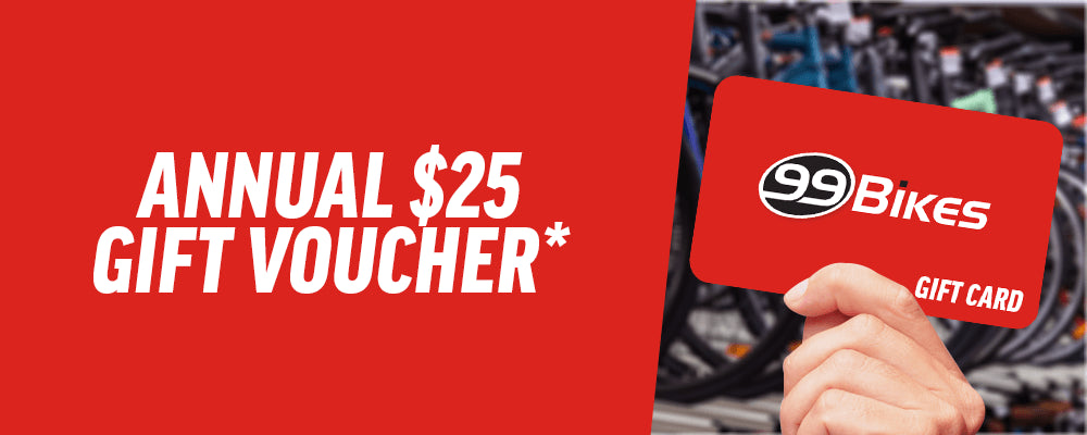 Annual $25 gift voucher*