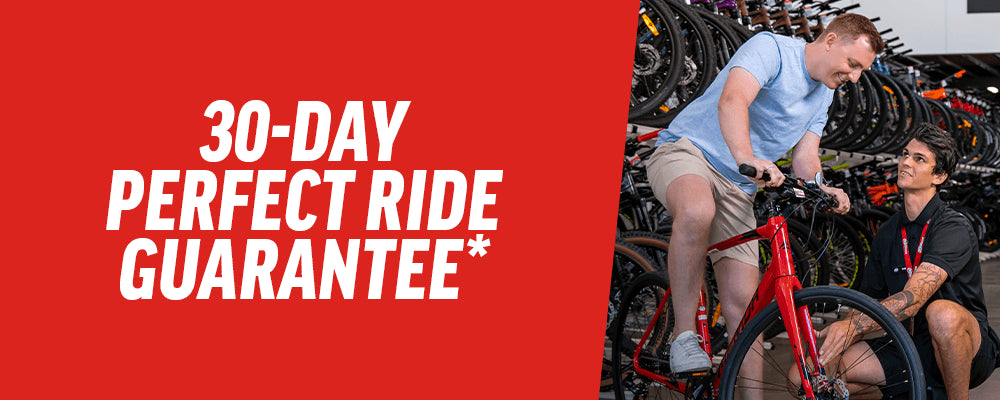 30-day Perfect Ride Guarantee*