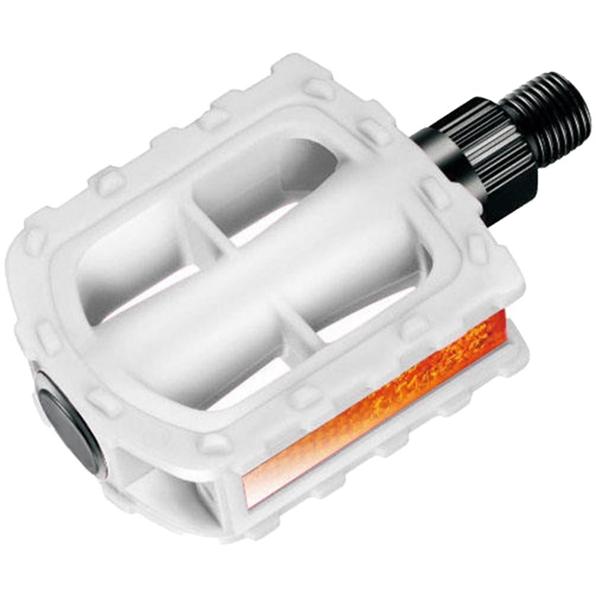 children's bike pedals Rascal Kids Bike Pedals Nylon Plastic 1/2x1/8'' White – 99 Bikes
