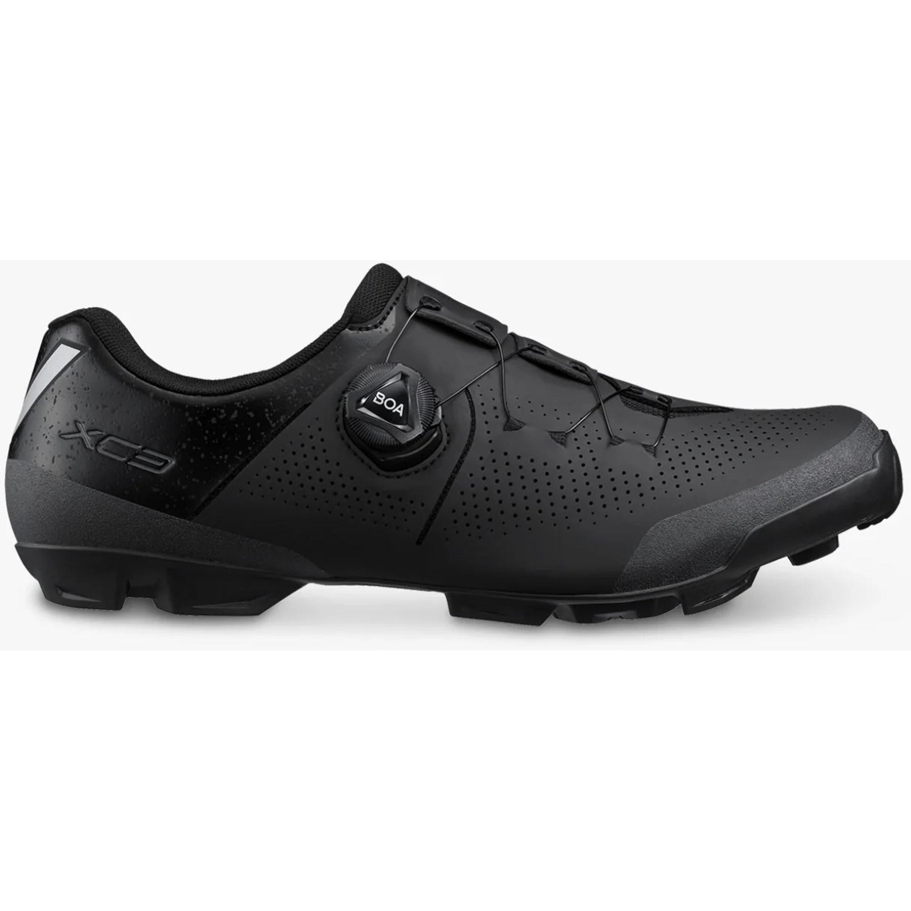 Shimano XC302 Mens MTB Shoes Black 2025