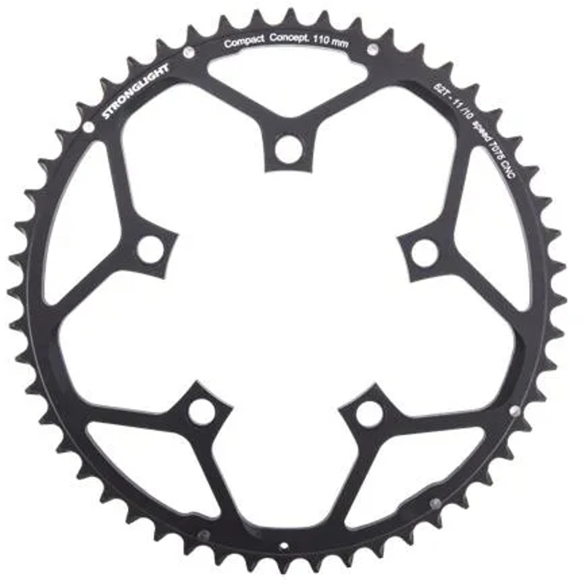 Stronglight Chainring - Road 50T 110BCD 5 Hole 10/11 Speed