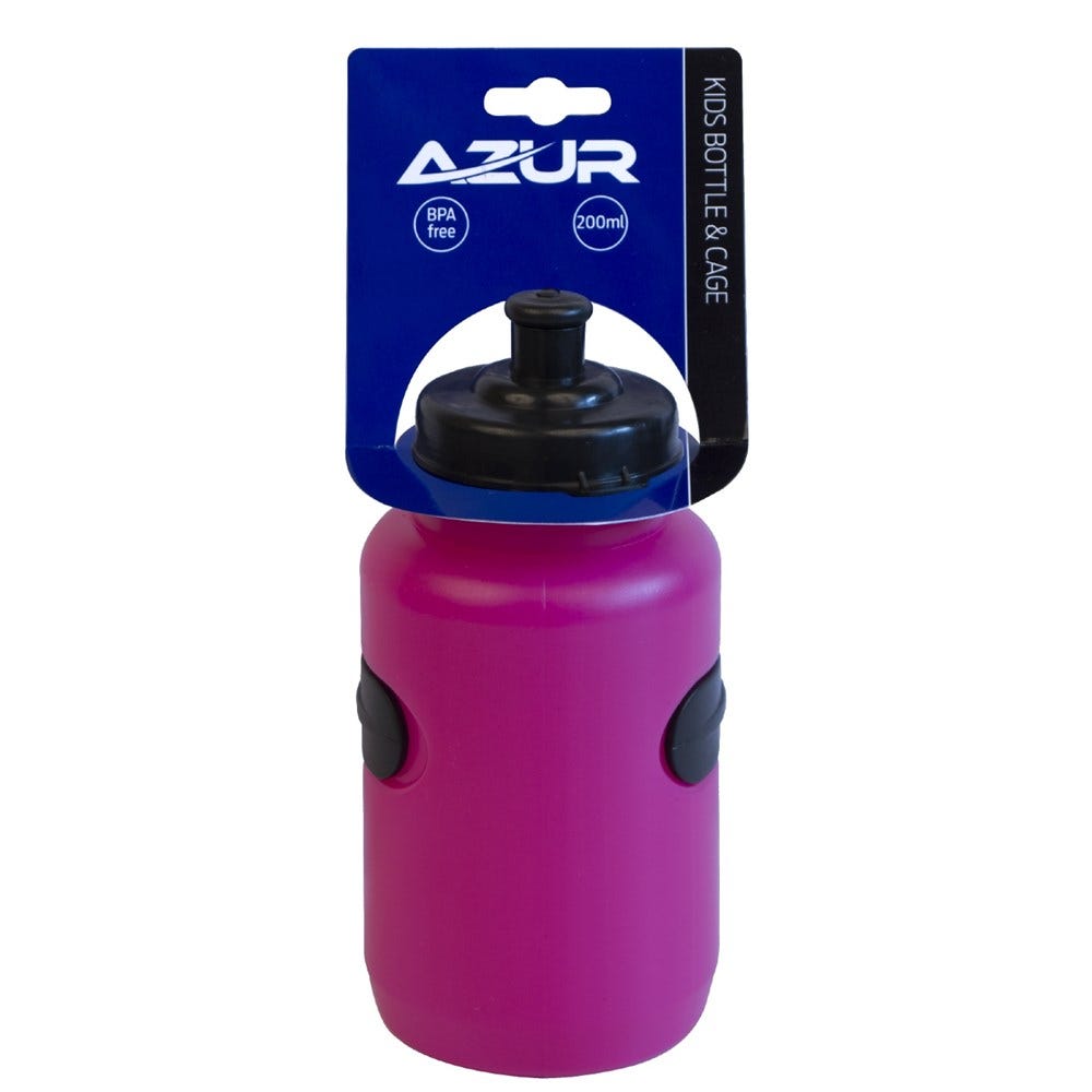 Azur Kids Bottle Pink with Cage 200mL